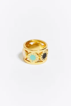 Mujer BIMBA Y LOLA Anillos<Anillo Logo Dorado