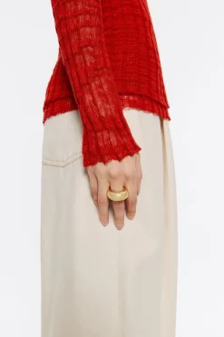 Mujer BIMBA Y LOLA Anillos<Anillo Metal Dorado