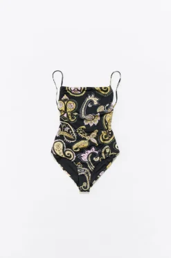 Mujer BIMBA Y LOLA Biquinis Y Bañadores<Banador Paisley Negro