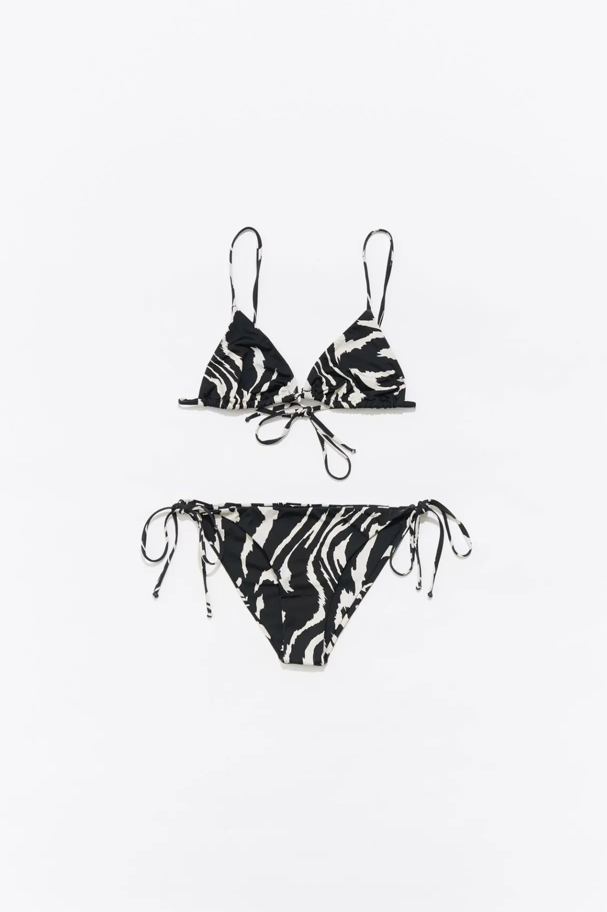 Mujer BIMBA Y LOLA Biquinis Y Bañadores<Bikini Triangulo Tiger Liquid Negro