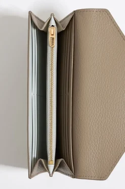 Mujer BIMBA Y LOLA Piel<Billetera Continental Piel Topo