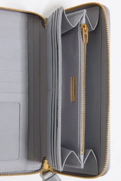 Mujer BIMBA Y LOLA Nylon<Billetera Horizontal Con Cremallera Nylon Lila Empolvado