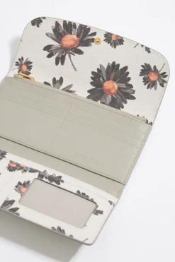 Mujer BIMBA Y LOLA Billeteras<Billetera Solapa Daisy Marfil