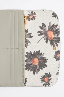 Mujer BIMBA Y LOLA Billeteras<Billetera Solapa Daisy Marfil