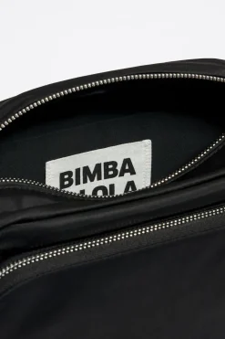 Mujer BIMBA Y LOLA Bolsos Nylon<Bolso Bandolera Mediano Negro