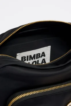 Mujer BIMBA Y LOLA Bolsos Nylon<Bolso Bandolera Mediano Negro