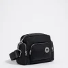 Mujer BIMBA Y LOLA Bolsos Nylon<Bolso Bandolera Mediano Negro