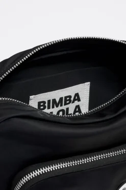 Mujer BIMBA Y LOLA Bolsos Nylon<Bolso Bandolera Mediano Negro