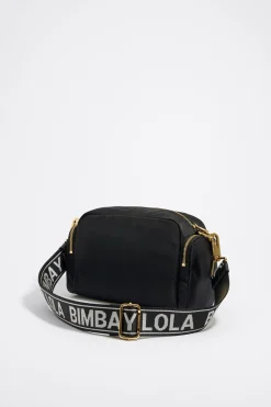 Mujer BIMBA Y LOLA Bolsos Nylon<Bolso Bandolera Mediano Negro