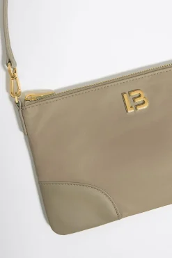 Mujer BIMBA Y LOLA Nylon<Bolso Bandolera Mini Caqui Claro