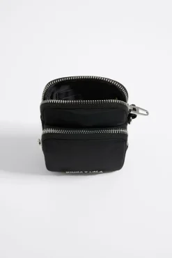 Mujer BIMBA Y LOLA Nylon<Bolso Bandolera Mini Nylon Negro