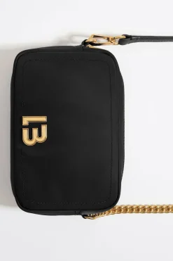 Mujer BIMBA Y LOLA Bolsos Nylon<Bolso Bandolera Mini Nylon Negro