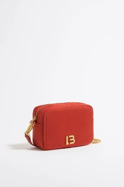 Mujer BIMBA Y LOLA Bolsos Nylon<Bolso Bandolera Mini Nylon Coral