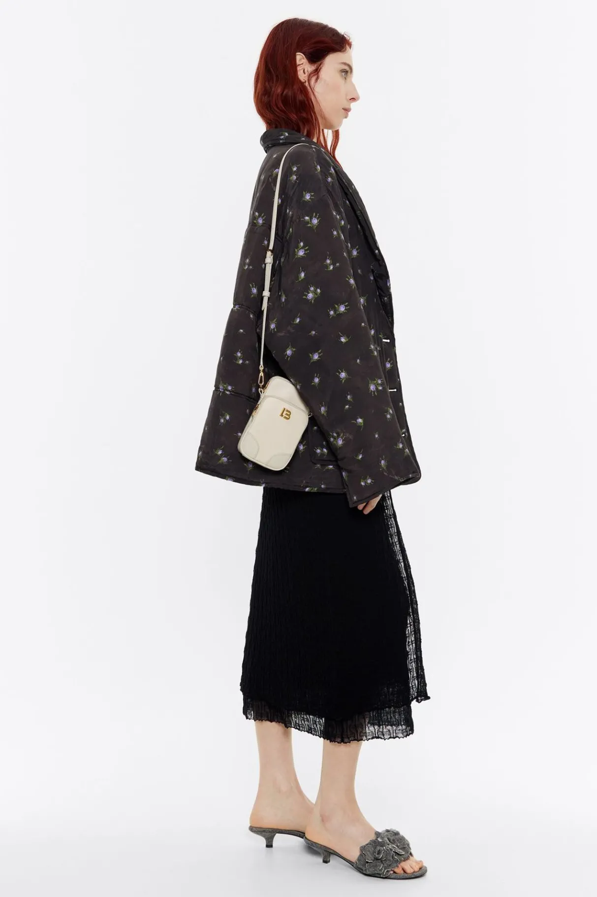 Mujer BIMBA Y LOLA Nylon<Bolso Bandolera Mini Nylon Piedra