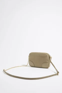 Mujer BIMBA Y LOLA Nylon<Bolso Bandolera Mini Nylon Caqui Claro