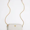 Mujer BIMBA Y LOLA Piel<Bolso Bandolera Mini Piel Blanco Roto