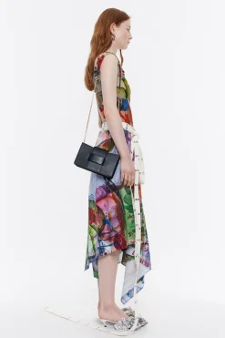 Mujer BIMBA Y LOLA Bolsos Piel<Bolso Bandolera Mini Piel Negro