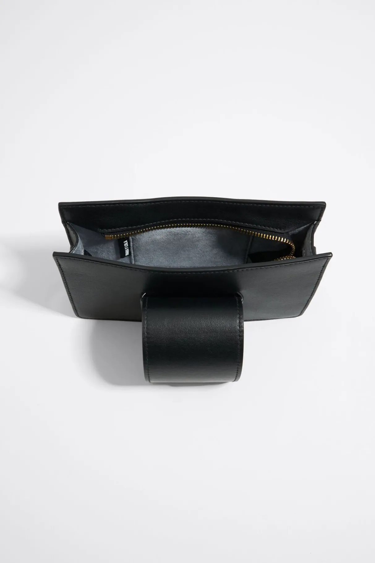 Mujer BIMBA Y LOLA Bolsos Piel<Bolso Bandolera Mini Piel Negro