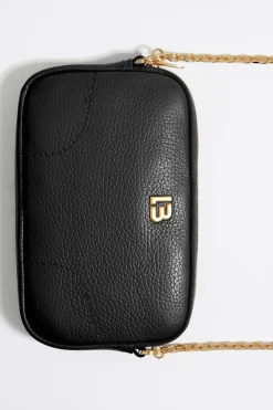 Mujer BIMBA Y LOLA Piel<Bolso Bandolera Mini Piel Negro