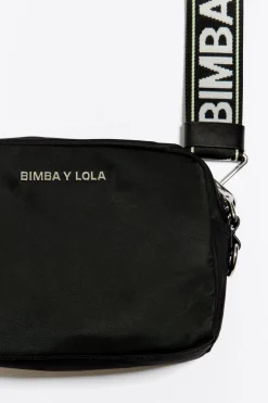 Mujer BIMBA Y LOLA Bolsos Nylon<Bolso Bandolera Pequeno Negro