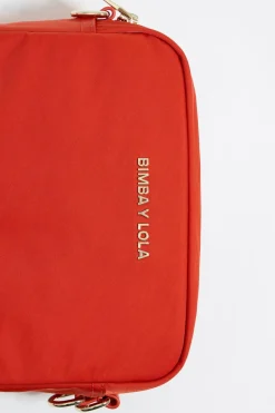 Mujer BIMBA Y LOLA Bolsos Nylon<Bolso Bandolera Pequeno Nylon Coral