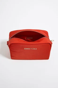 Mujer BIMBA Y LOLA Bolsos Nylon<Bolso Bandolera Pequeno Nylon Coral
