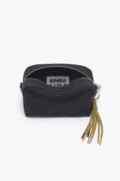 Mujer BIMBA Y LOLA Bolsos Nylon<Bolso Bandolera Pequeno Nylon Negro