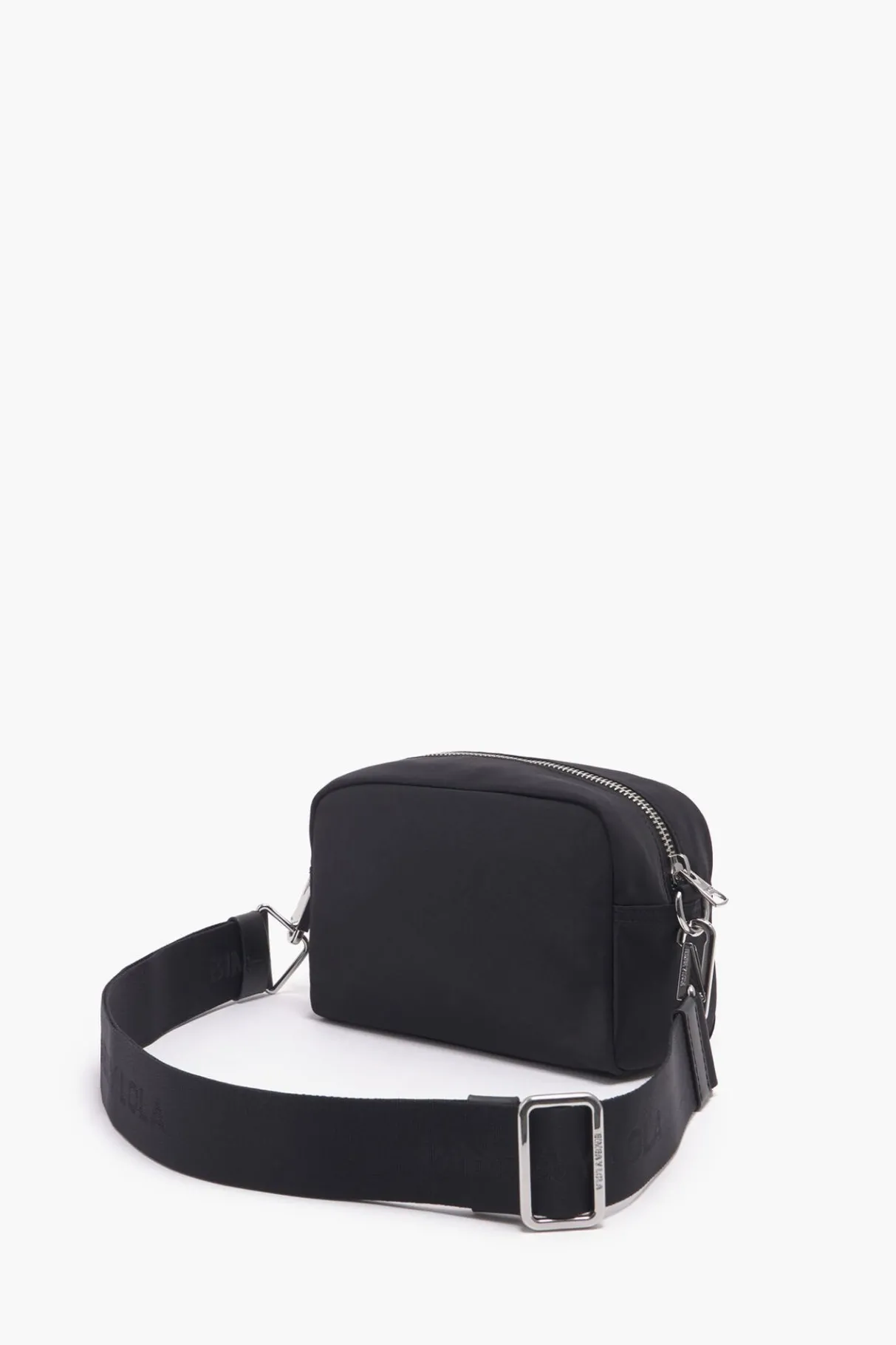 Mujer BIMBA Y LOLA Bolsos Nylon<Bolso Bandolera Pequeno Nylon Negro