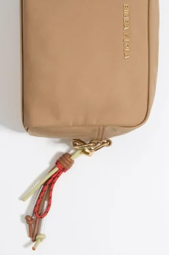 Mujer BIMBA Y LOLA Bolsos Nylon<Bolso Bandolera Pequeno Nylon Tostado