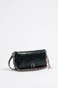Mujer BIMBA Y LOLA Bolsos Piel<Bolso Bandolera Pequeno Piel Negro