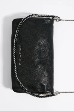 Mujer BIMBA Y LOLA Bolsos Piel<Bolso Bandolera Pequeno Piel Negro