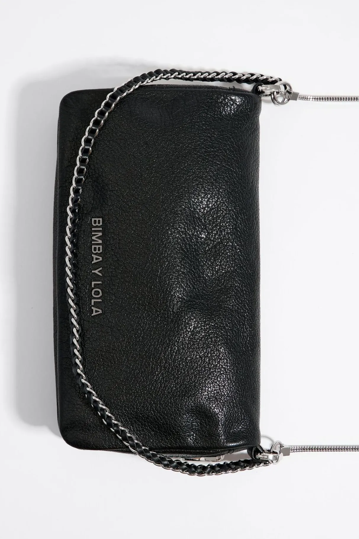 Mujer BIMBA Y LOLA Bolsos Piel<Bolso Bandolera Pequeno Piel Negro