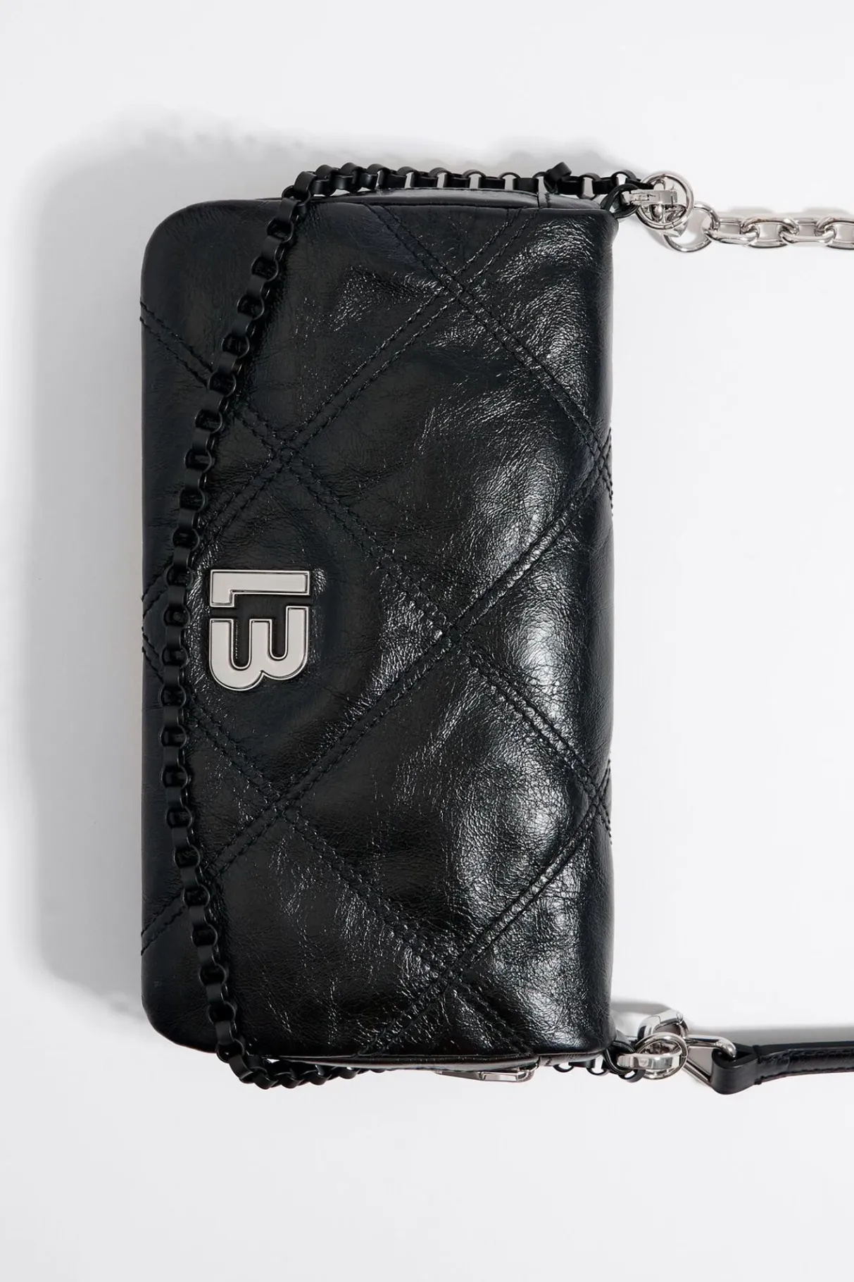 Mujer BIMBA Y LOLA Bolsos Piel<Bolso Bandolera Pequeno Piel Negro