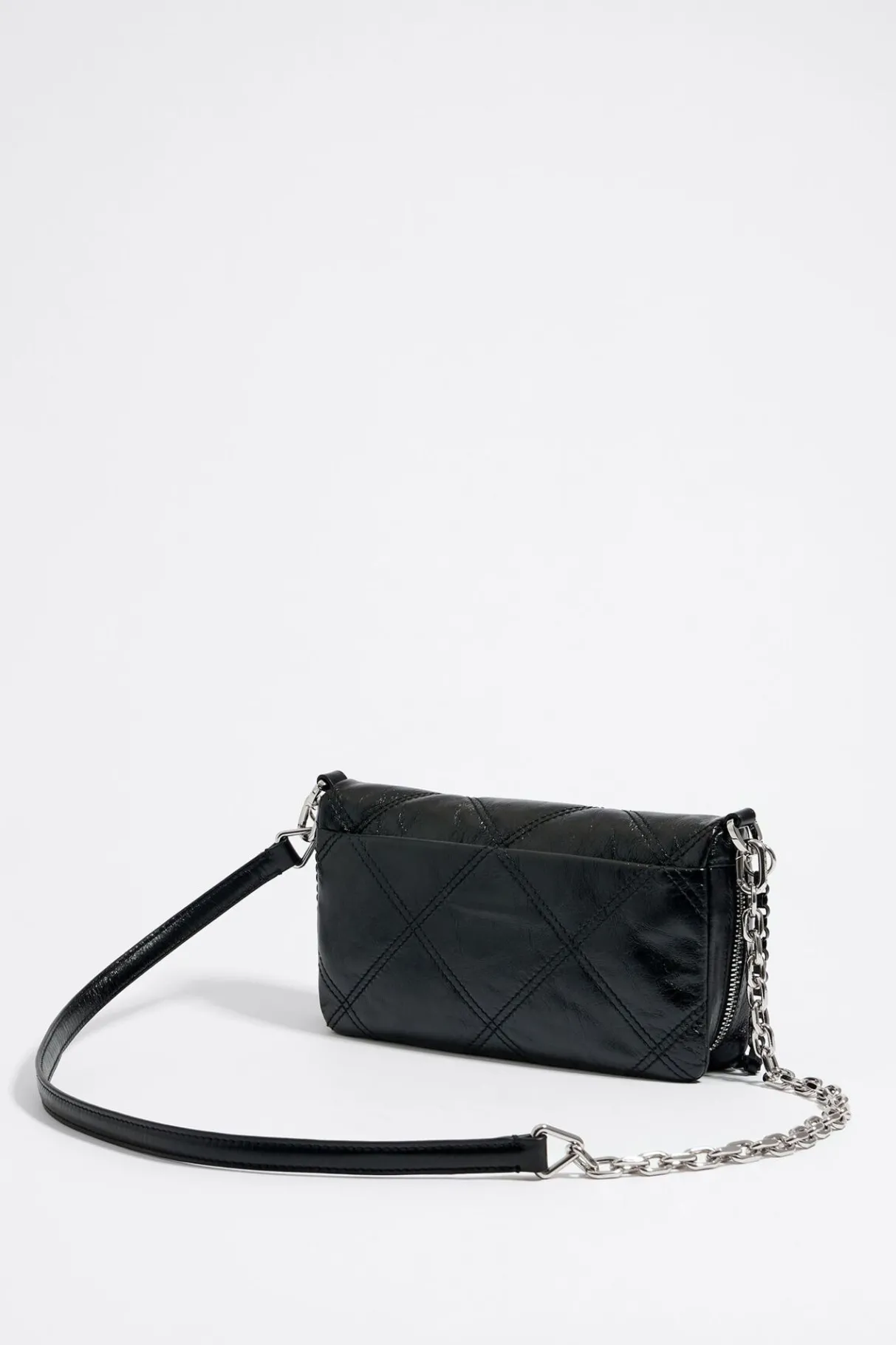 Mujer BIMBA Y LOLA Bolsos Piel<Bolso Bandolera Pequeno Piel Negro