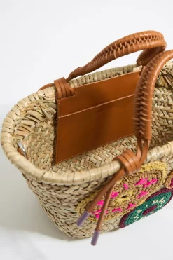 Mujer BIMBA Y LOLA Bolsos Bandolera<Bolso Capazo Mediano Natural