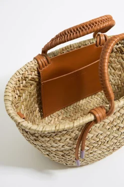 Mujer BIMBA Y LOLA Bolsos Shopper<Bolso Capazo Mediano Natural