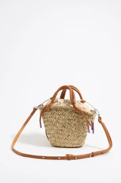 Mujer BIMBA Y LOLA Bolsos Bandolera<Bolso Capazo Pequeno Natural