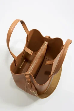 Mujer BIMBA Y LOLA Bolso Chihuahua<Bolso Chihuahua Grande Piel Miel