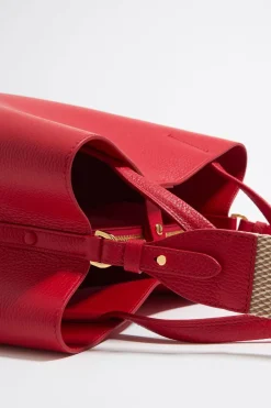 Mujer BIMBA Y LOLA Bolso Chihuahua<Bolso Chihuahua Grande Piel Rojo