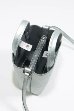 Mujer BIMBA Y LOLA Bolso Chihuahua<Bolso Chihuahua Mini Piel Plata