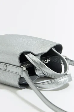 Mujer BIMBA Y LOLA Bolso Chihuahua<Bolso Chihuahua Mini Piel Plata