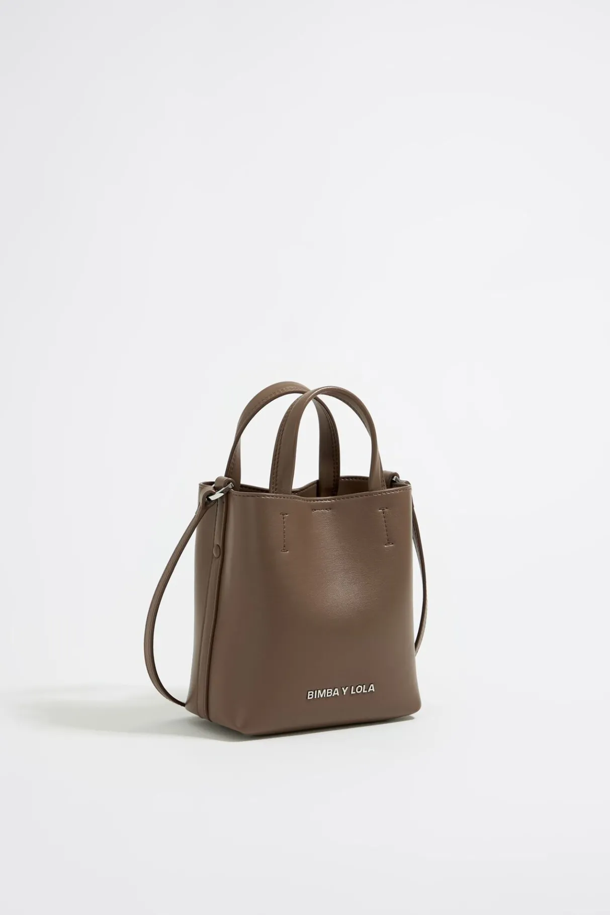 Mujer BIMBA Y LOLA Bolso Chihuahua<Bolso Chihuahua Mini Piel Topo Oscuro