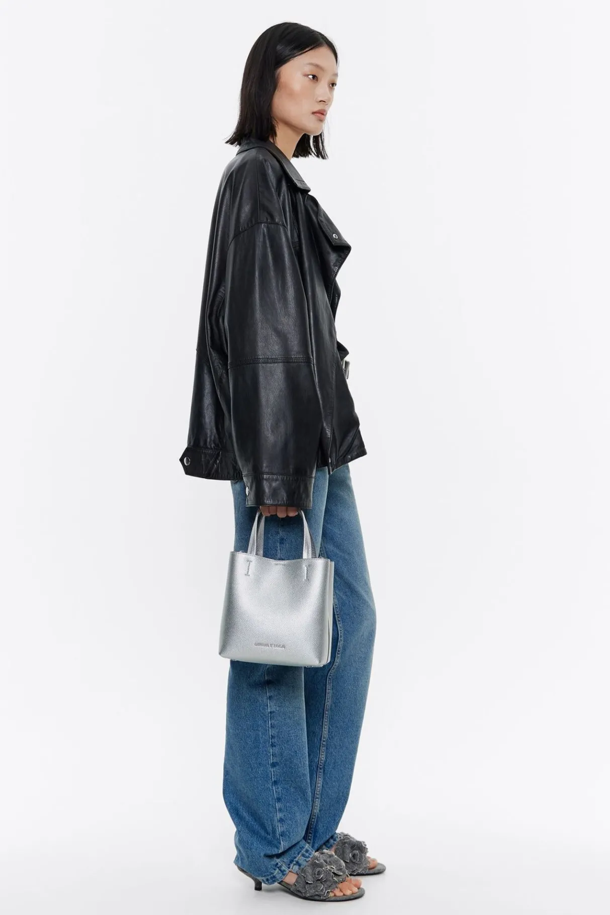 Mujer BIMBA Y LOLA Bolso Chihuahua<Bolso Chihuahua Pequeno Piel Plata