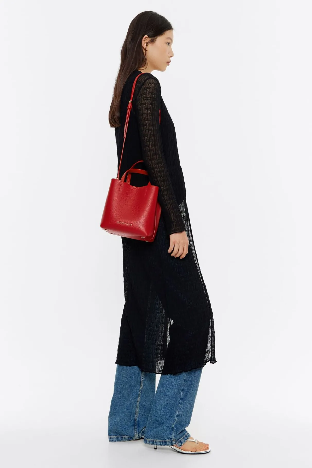 Mujer BIMBA Y LOLA Bolso Chihuahua<Bolso Chihuahua Pequeno Piel Rojo