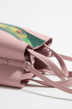 Mujer BIMBA Y LOLA Bolso Chihuahua<Bolso Chihuahua X Ana Leovy Pequeno Piel Rosa Pastel