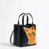 Mujer BIMBA Y LOLA Bolso Chihuahua<Bolso Chihuahua X Ana Leovy Pequeno Piel Negro