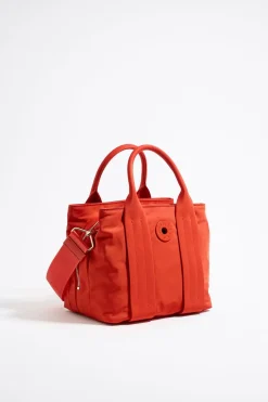 Mujer BIMBA Y LOLA Bolsos Nylon<Bolso De Mano Mediano Nylon Coral