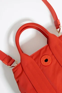 Mujer BIMBA Y LOLA Bolsos Nylon<Bolso De Mano Mediano Nylon Coral