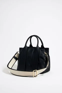 Mujer BIMBA Y LOLA Bolsos Nylon<Bolso De Mano Mediano Nylon Negro