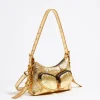 Mujer BIMBA Y LOLA Bolsos Pocket<Bolso Hobo Pocket Mini Piel Dorado